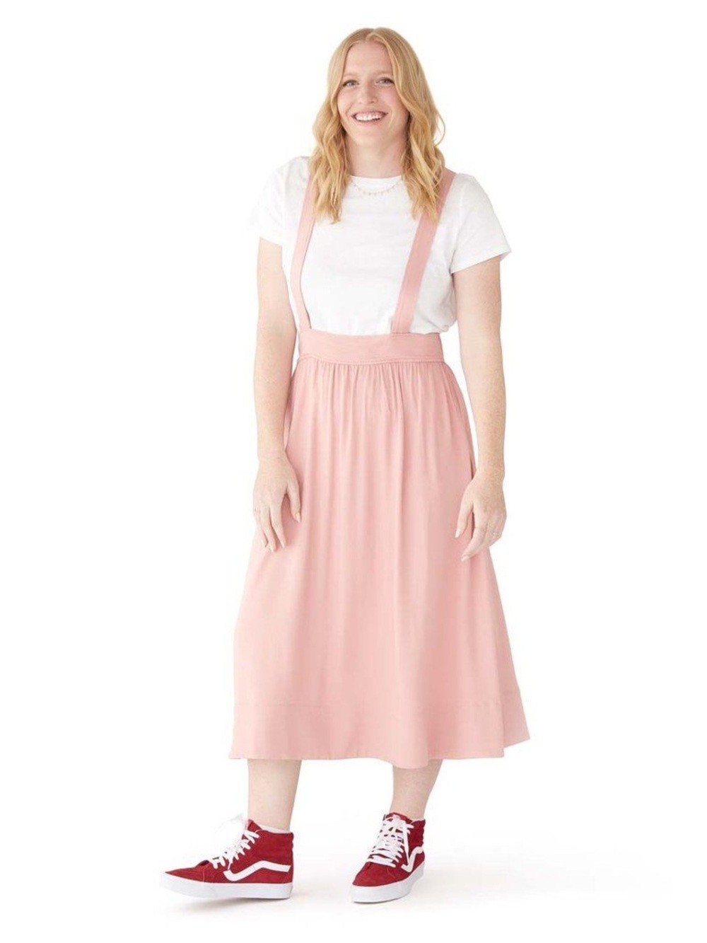 ban.do Pinafore Skirt in Pink
